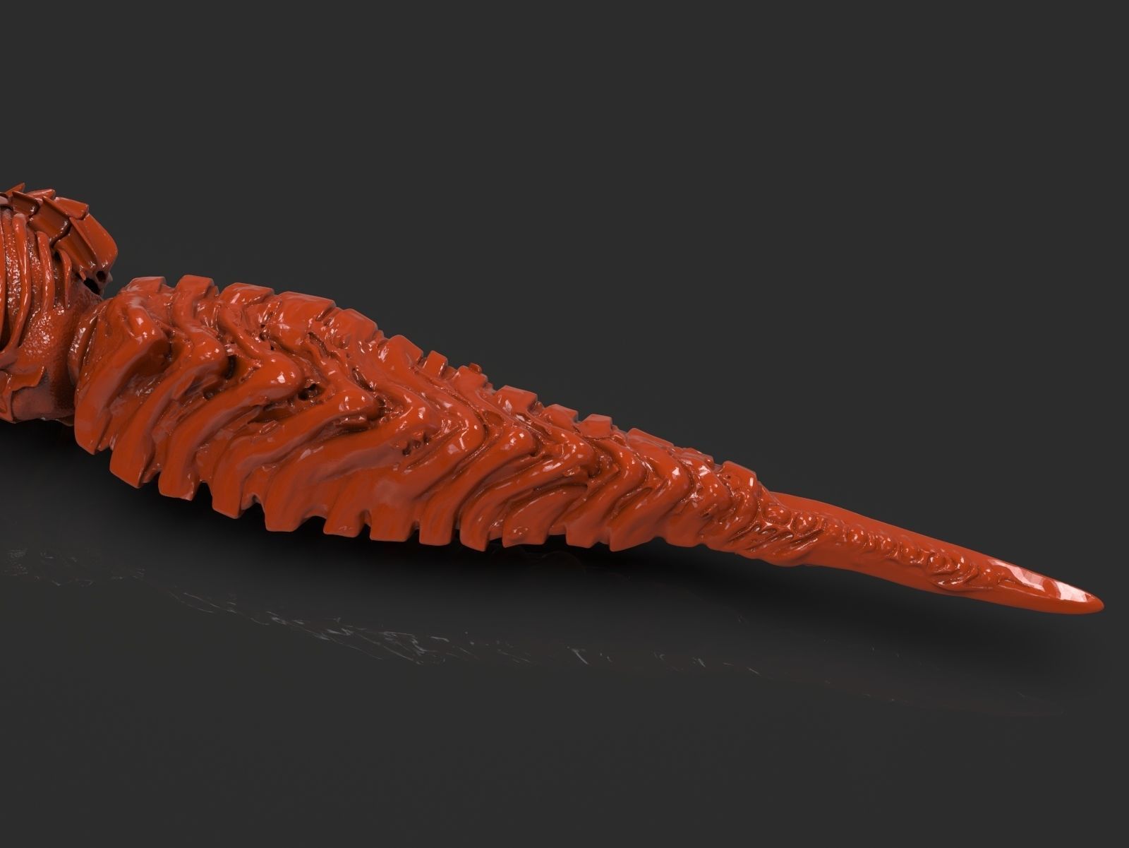 The Kandarian Dagger Timelapse and Model 3D print model_34