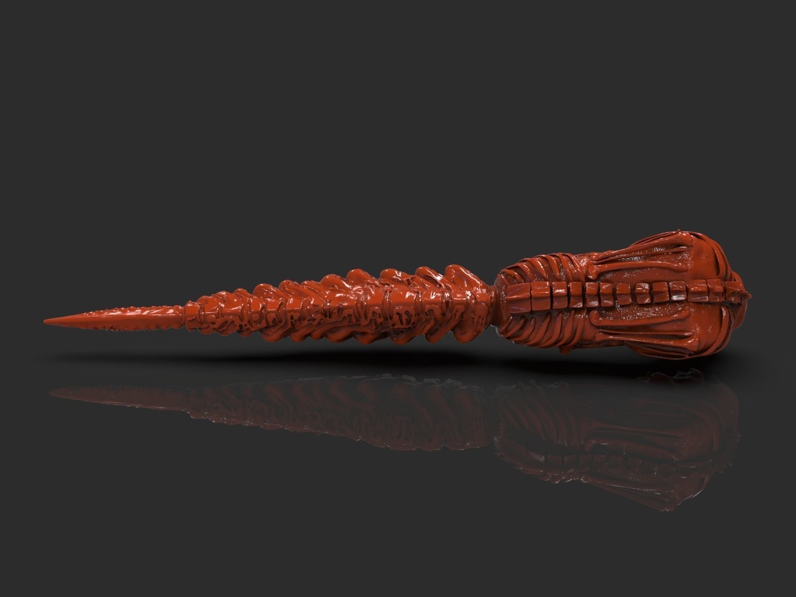 The Kandarian Dagger Timelapse and Model 3D print model_30