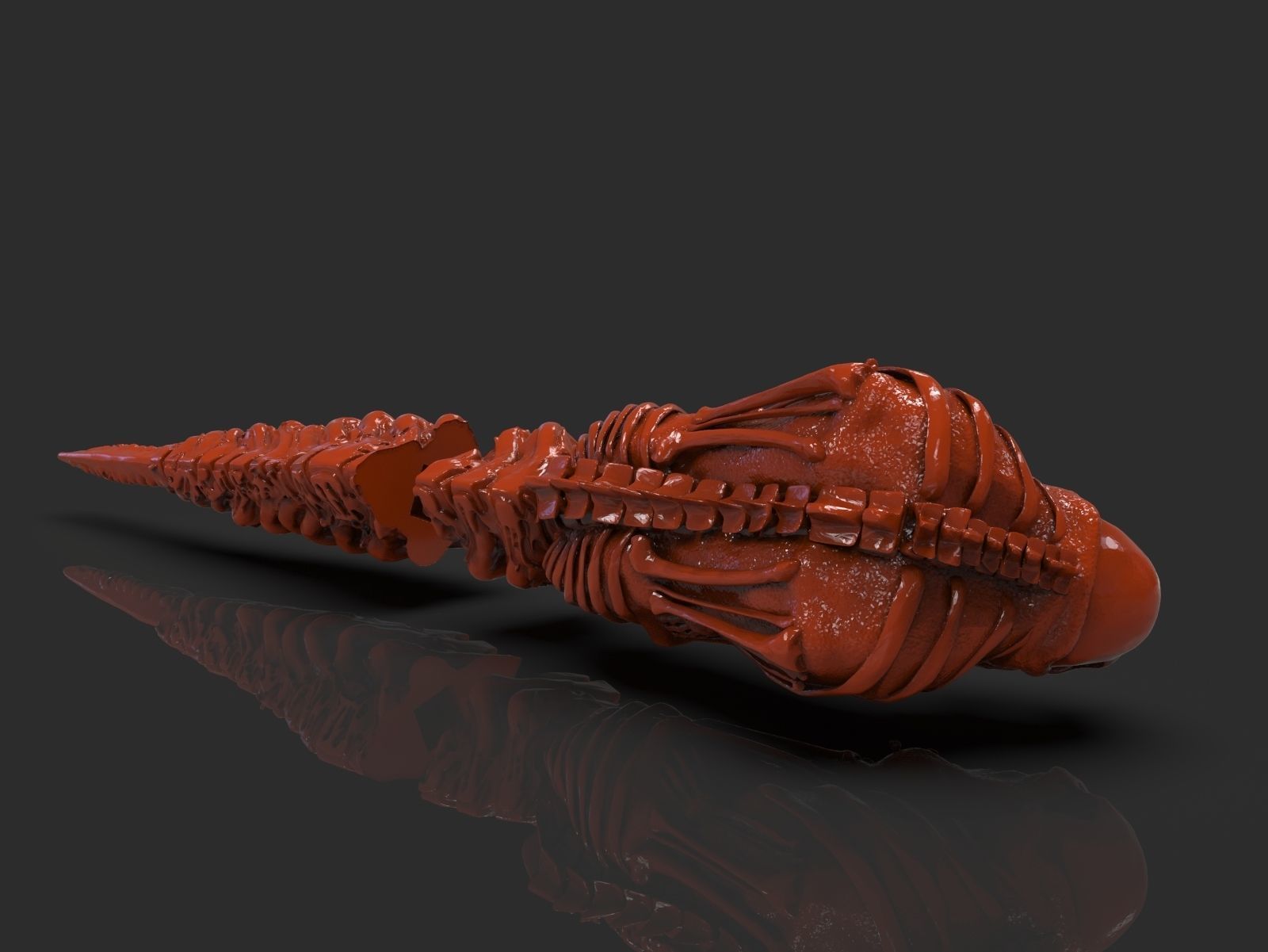 The Kandarian Dagger Timelapse and Model 3D print model_39