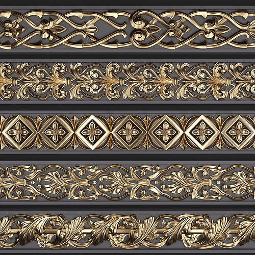 Trim Ornament 01 3D model