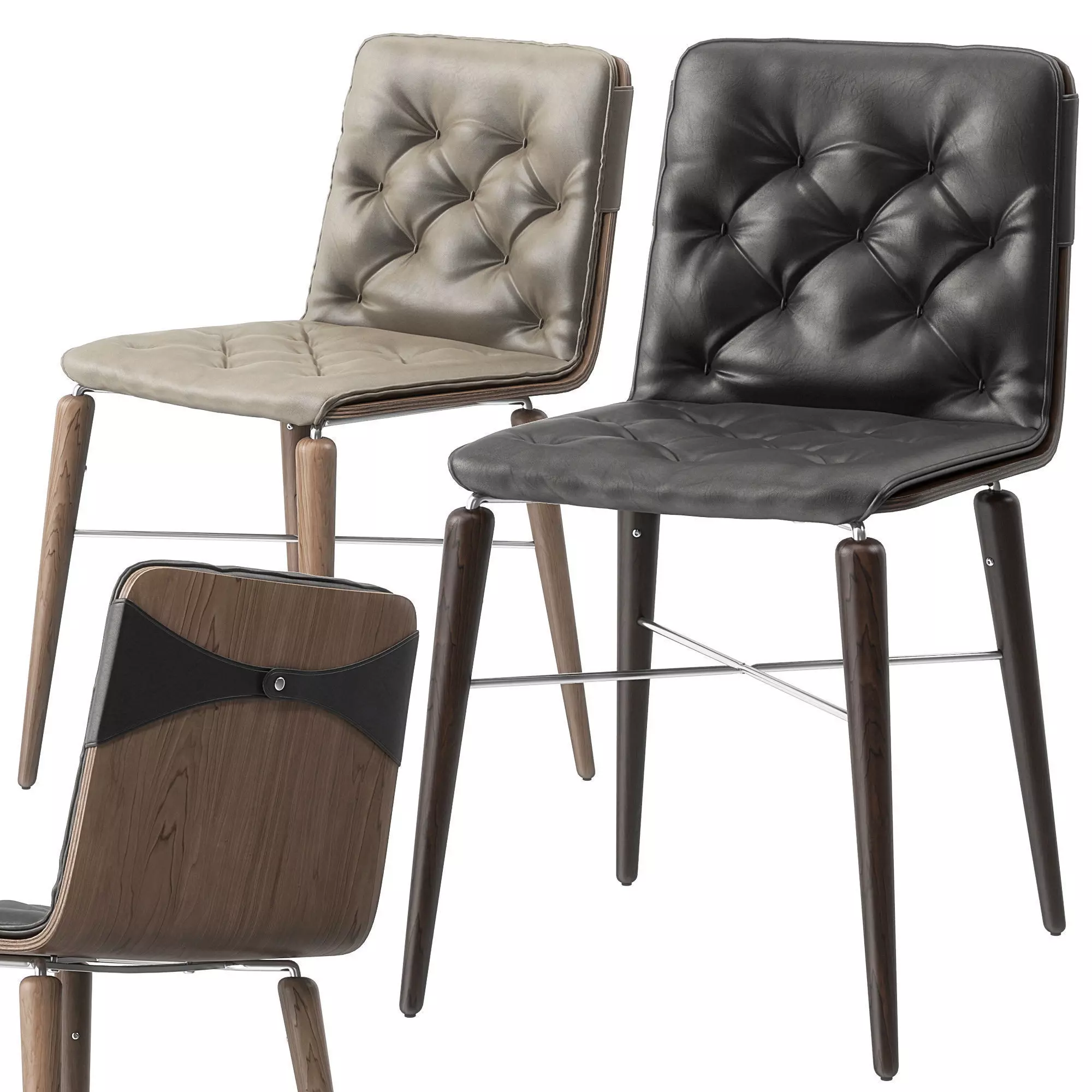 Kate chair by Bontempi 3D model