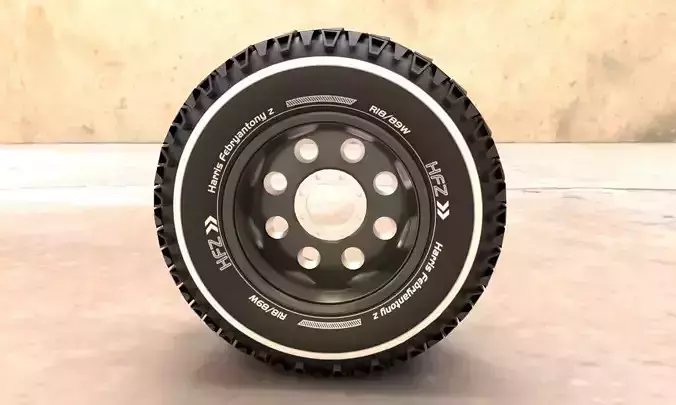 LSMW-0119 Military Truck Wheel