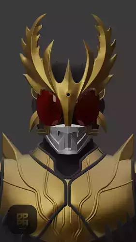 Kuuga Rising Ultimate Printabele 3D print model