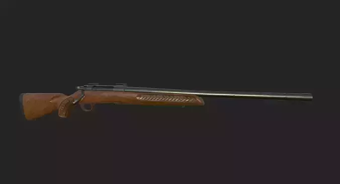 ThompsonCenter Compass Centerfire Bolt Action Rifle 3D model
