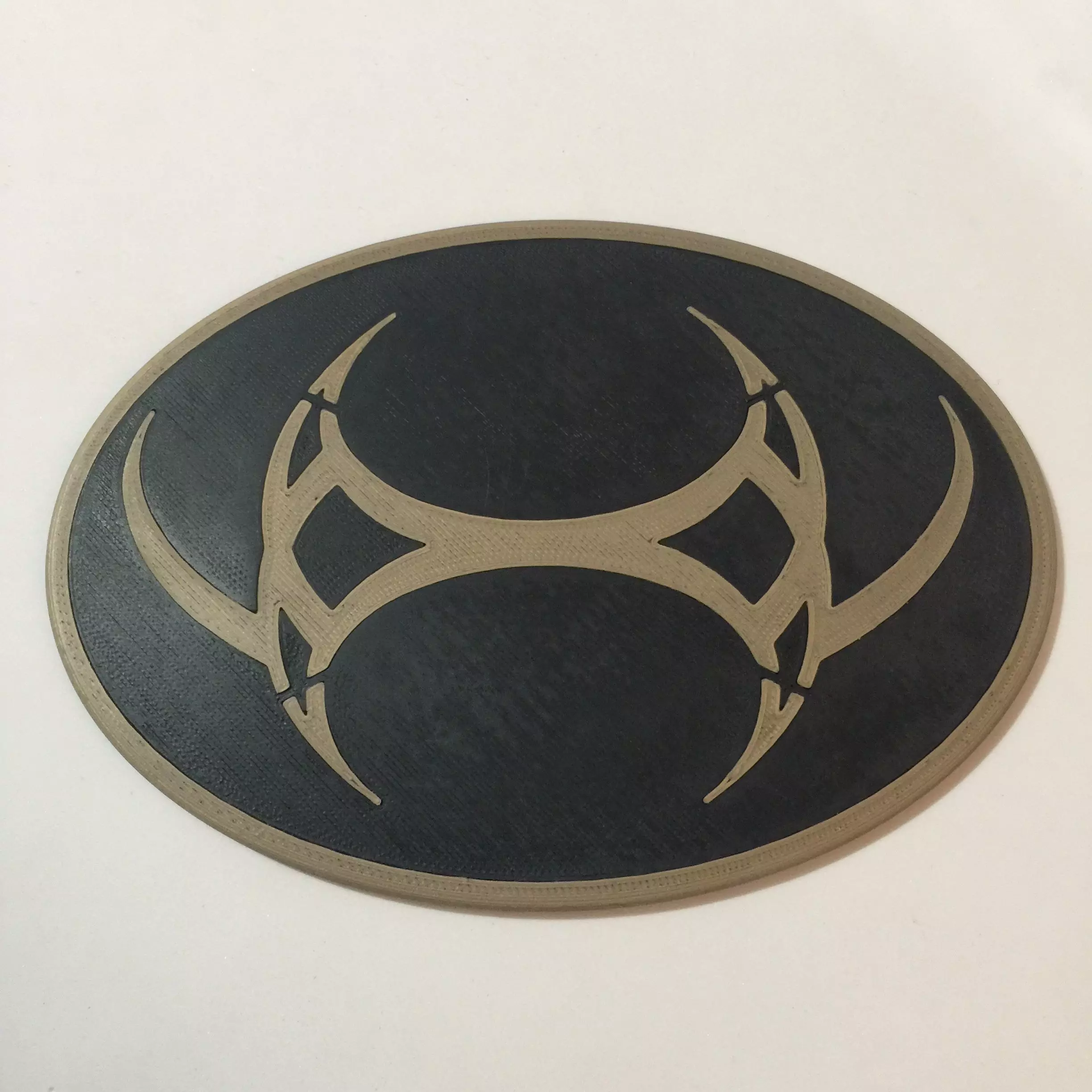 Stargate SG-1 Emblem of Baal Coaster 3D print model_0