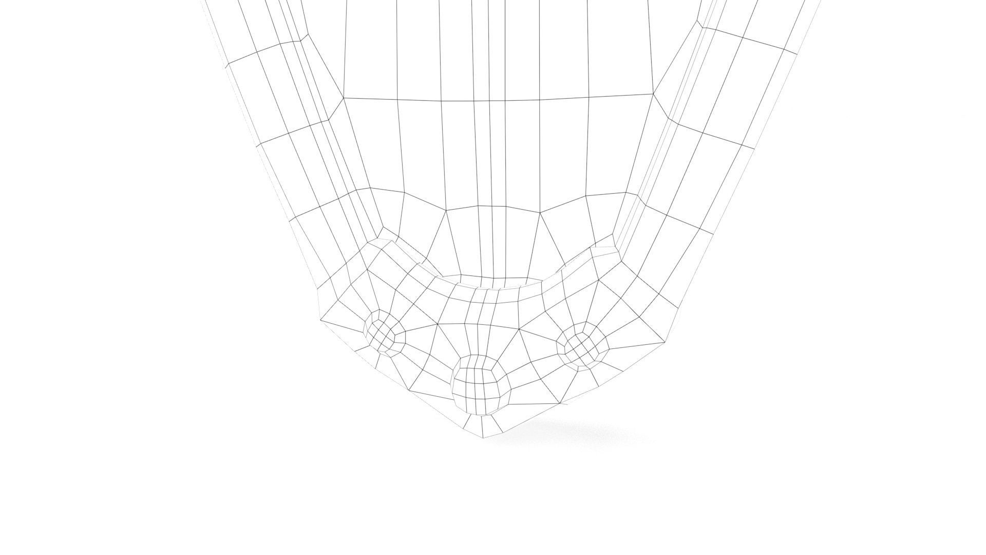 Ancient Shield Low-poly 3D model_28