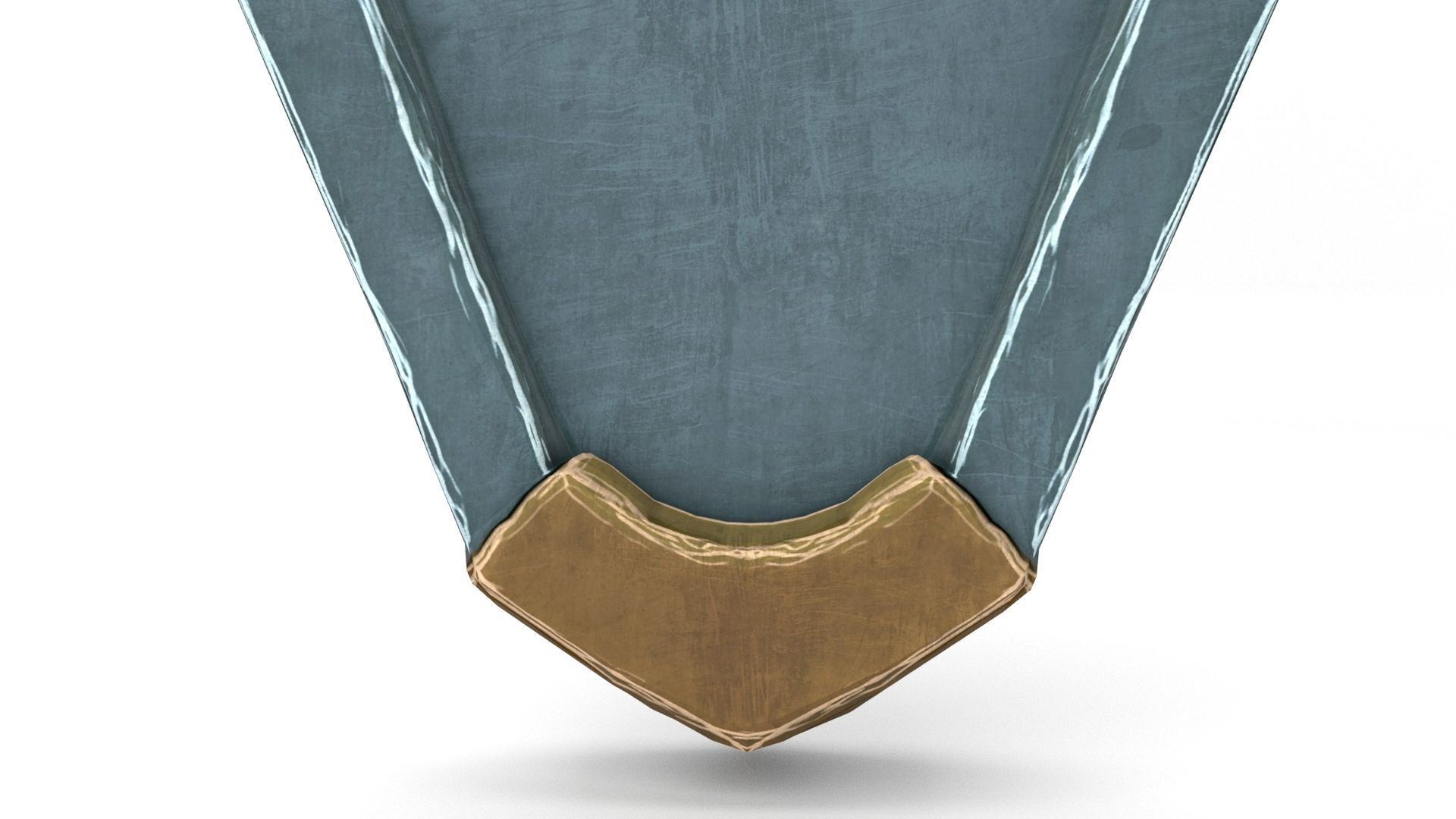 Ancient Shield Low-poly 3D model_33