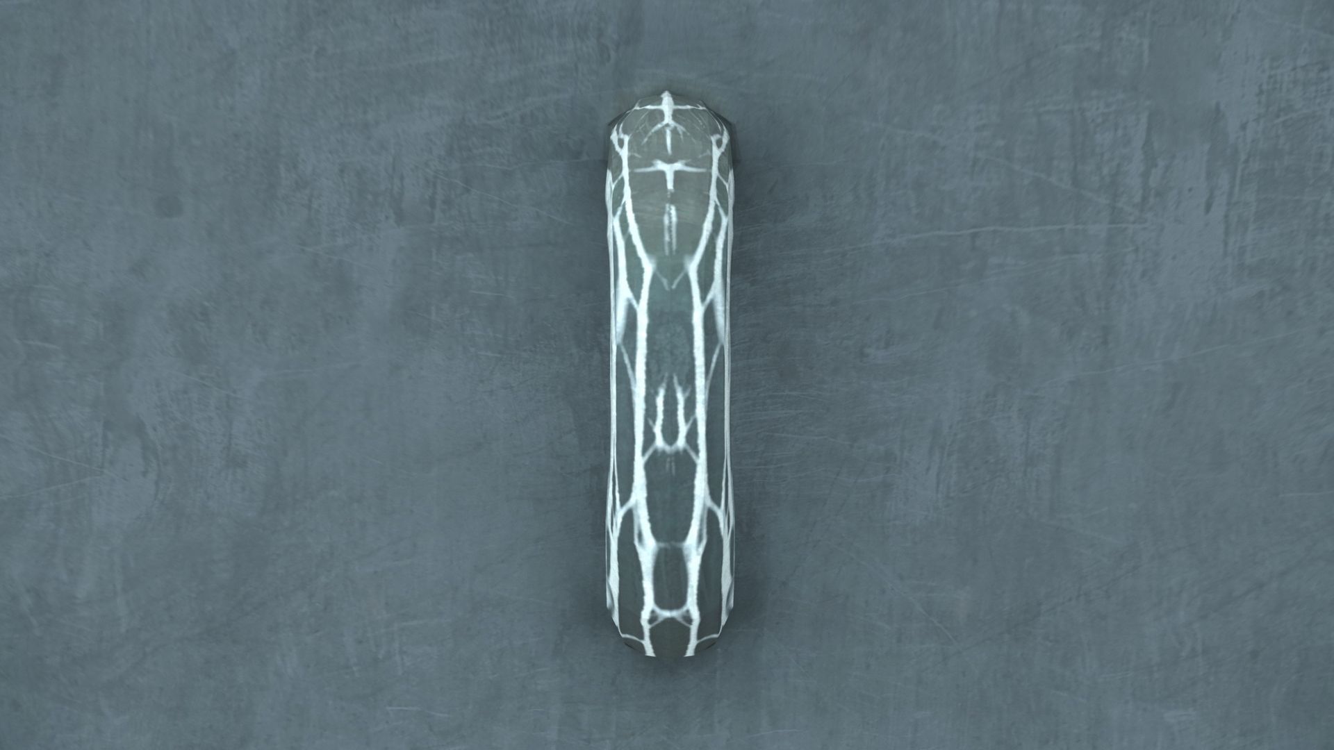 Ancient Shield Low-poly 3D model_35