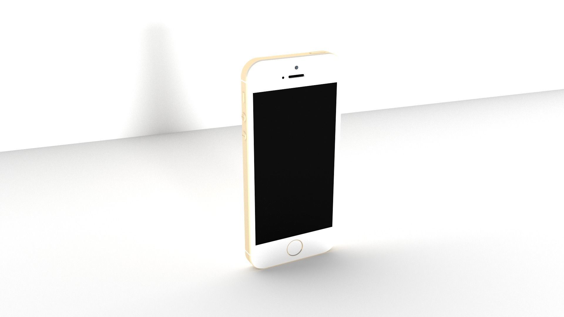 iPhone 5s Free low-poly 3D model_5