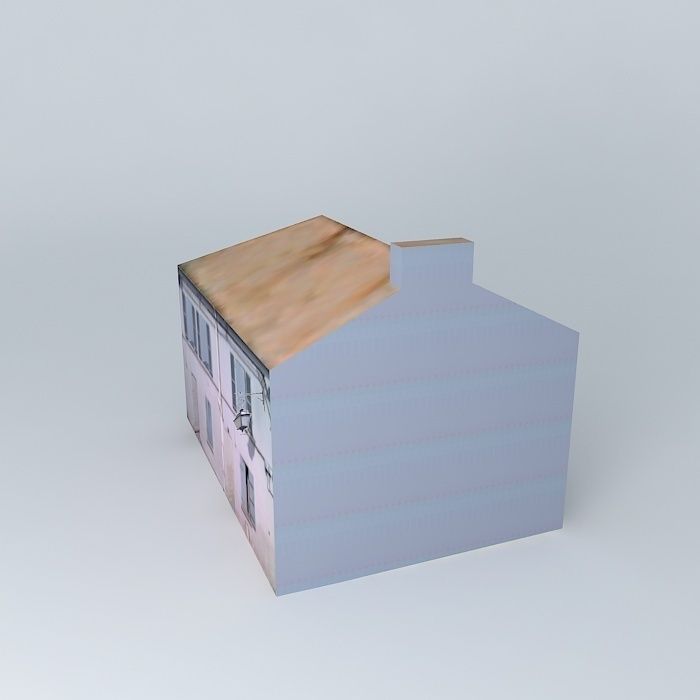 Viroflay village 10 r J Rey Free 3D model_2