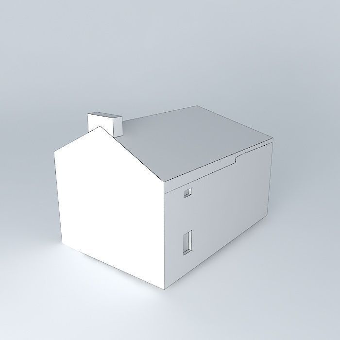 Viroflay village 10 r J Rey Free 3D model_4