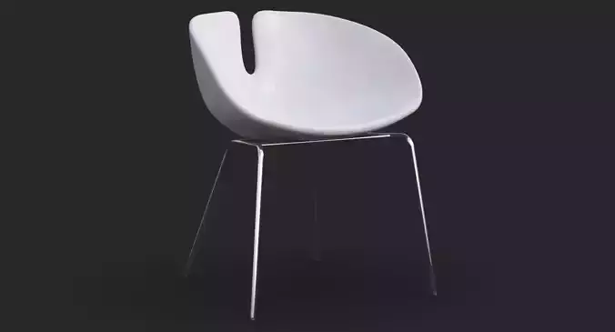 Fjord inox White Mental Ray