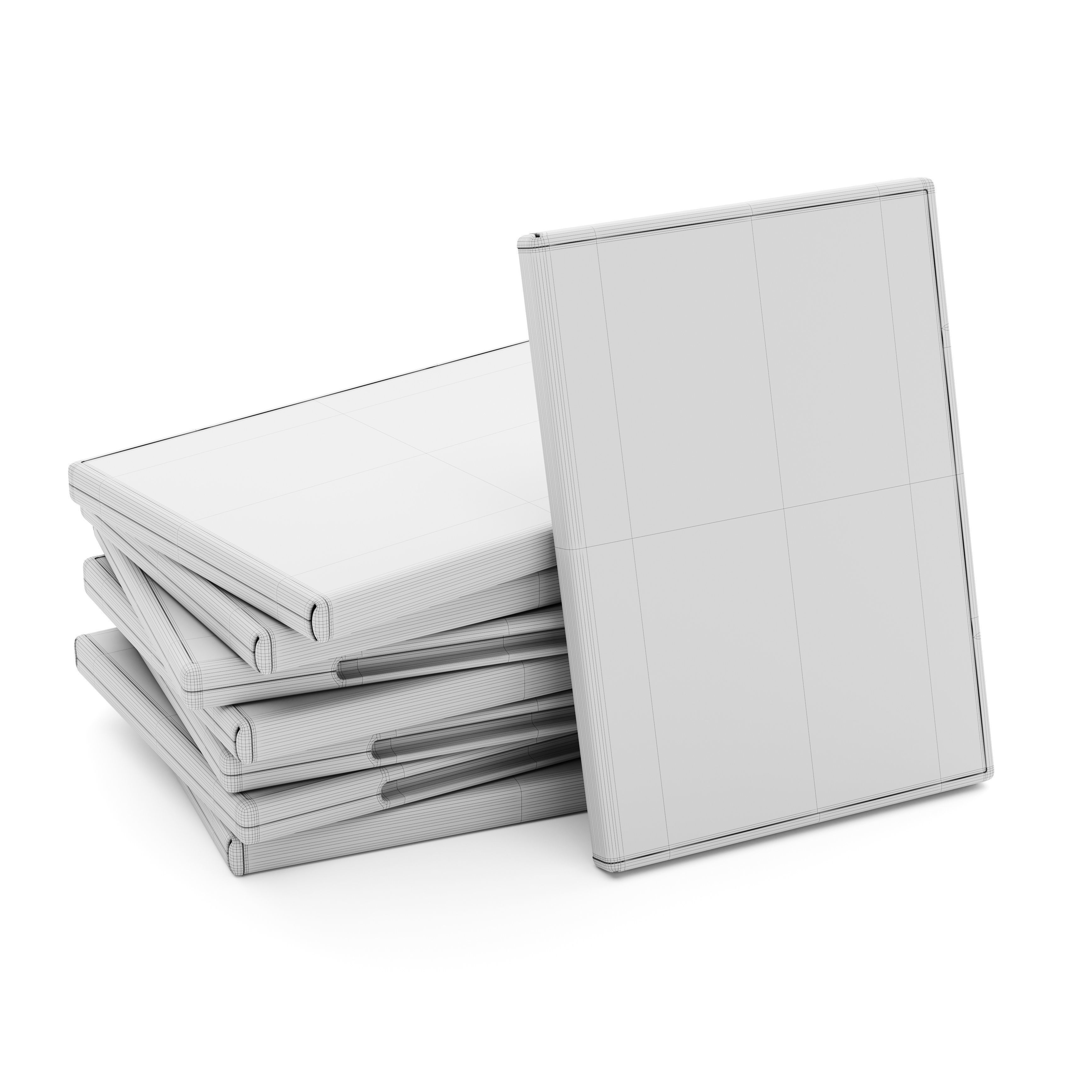 DVD cases for Xbox 360 3D model_5