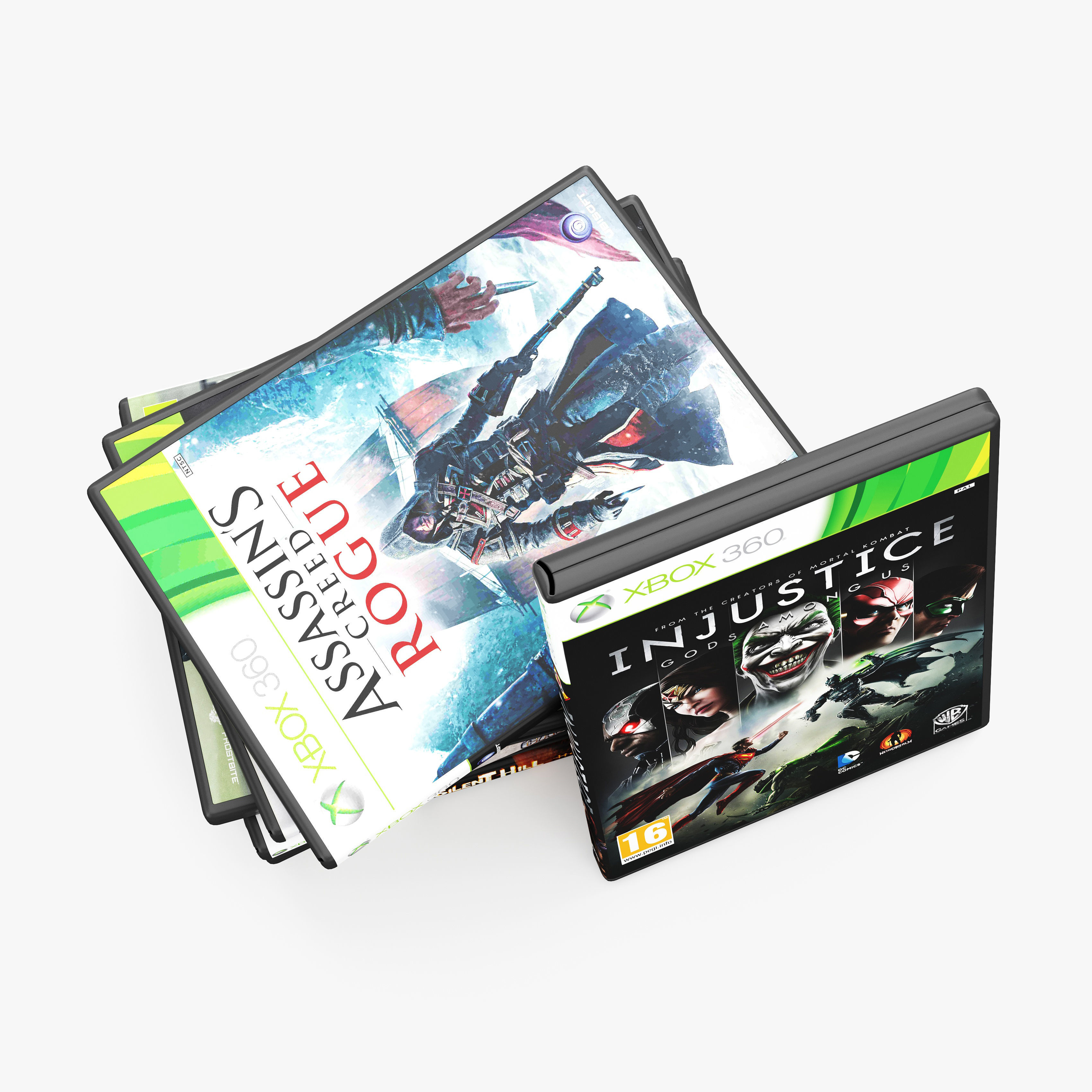 DVD cases for Xbox 360 3D model_1