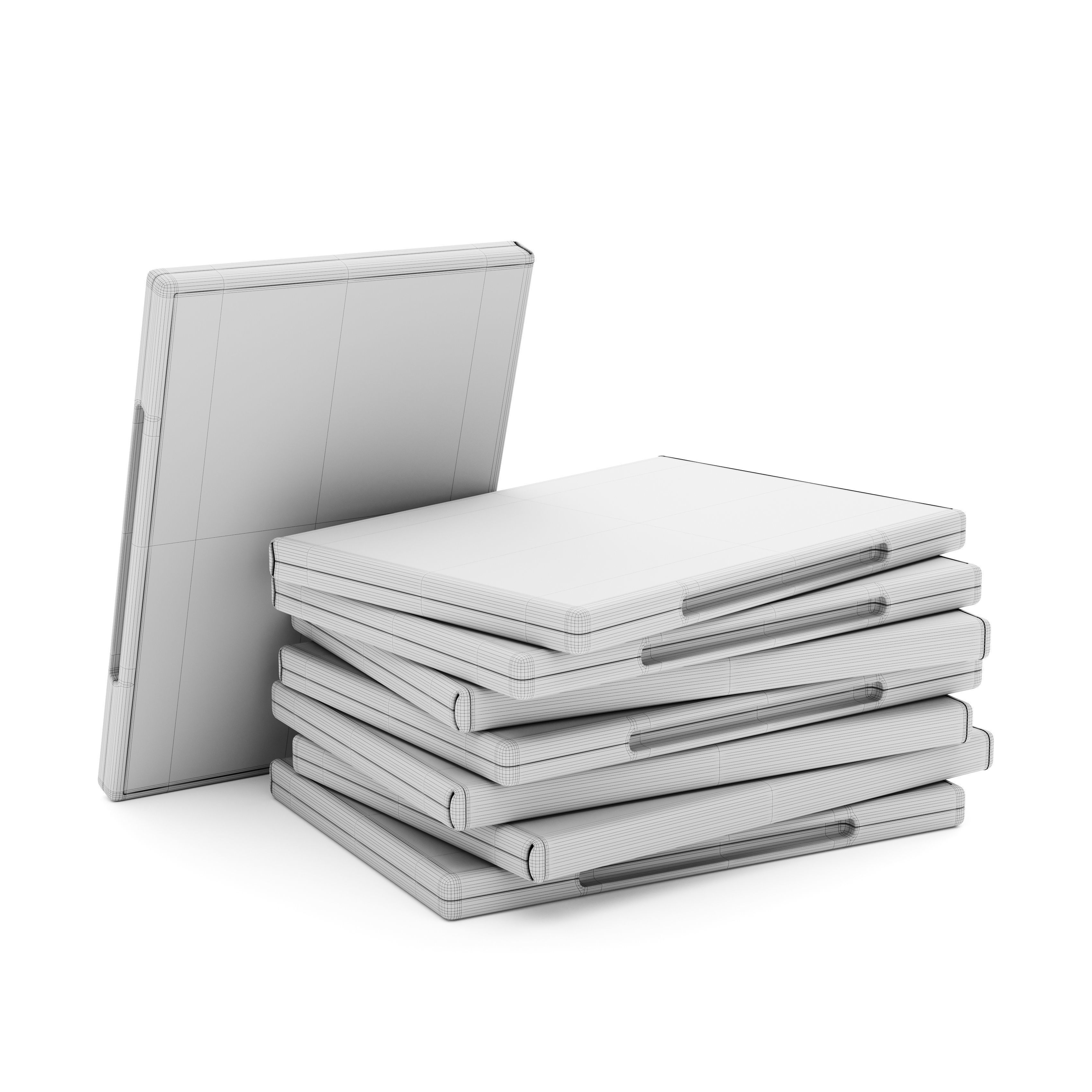 DVD cases for Xbox 360 3D model_7