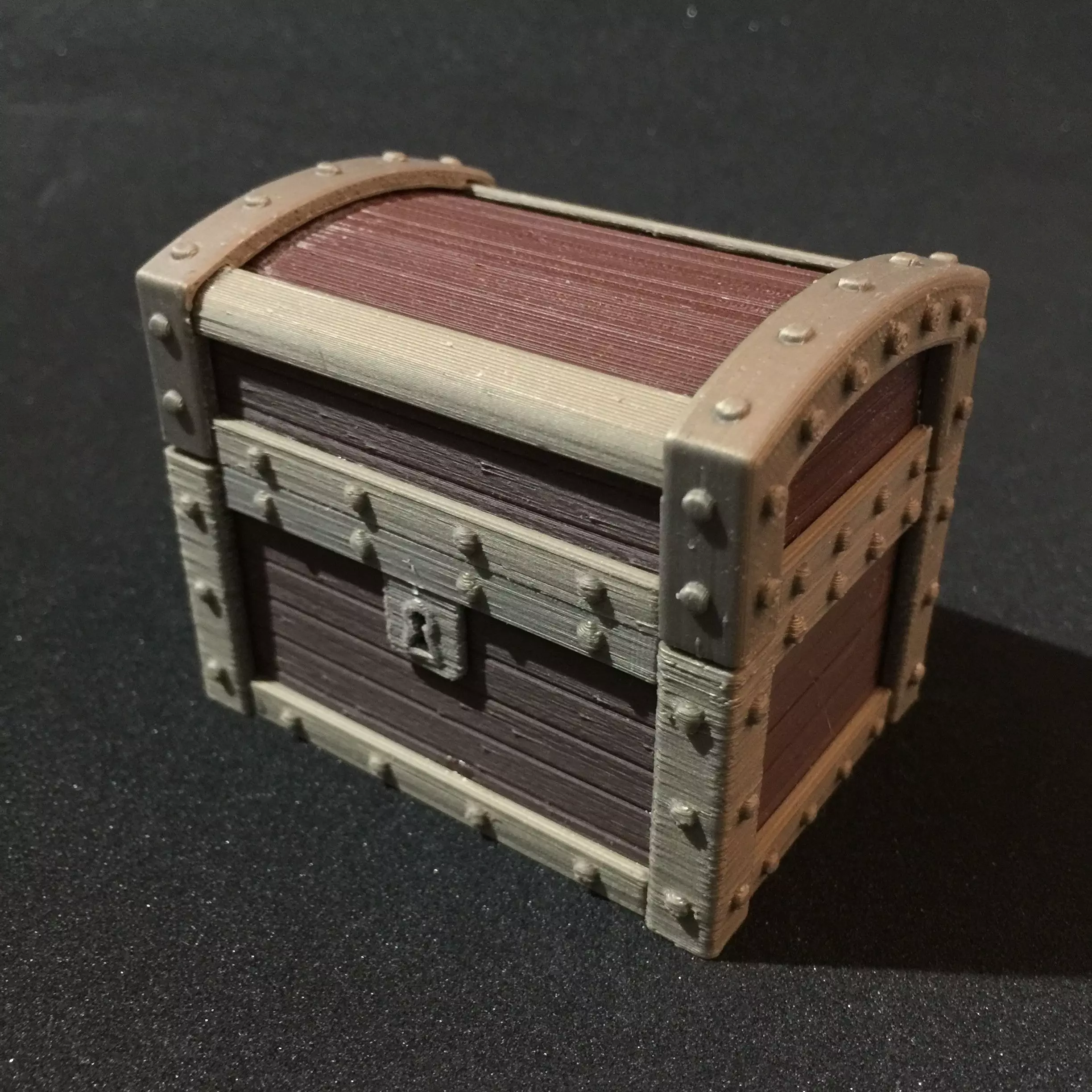 Treasure Chest Ring Box Mk 2 3D print model_0