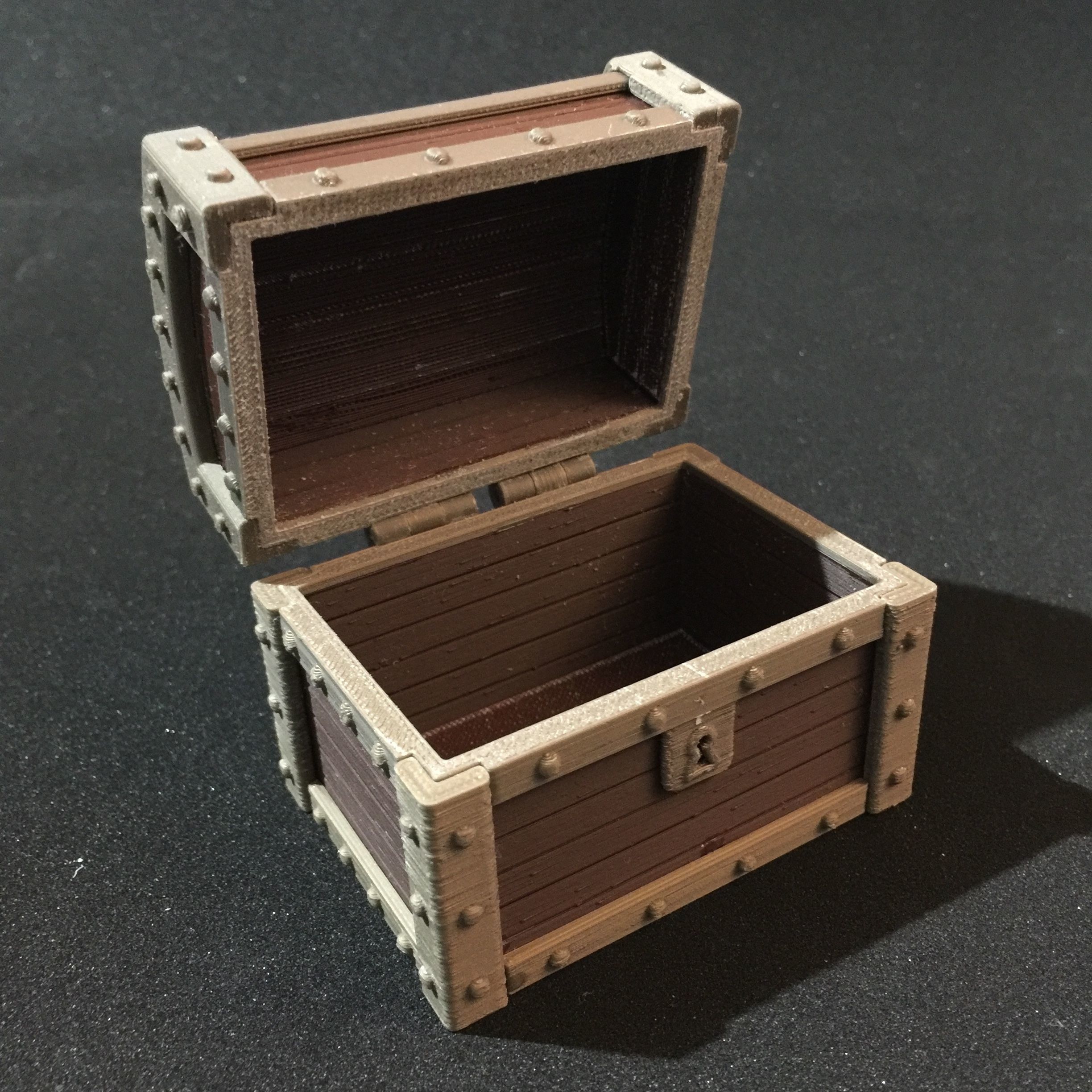Treasure Chest Ring Box Mk 2 3D print model_5