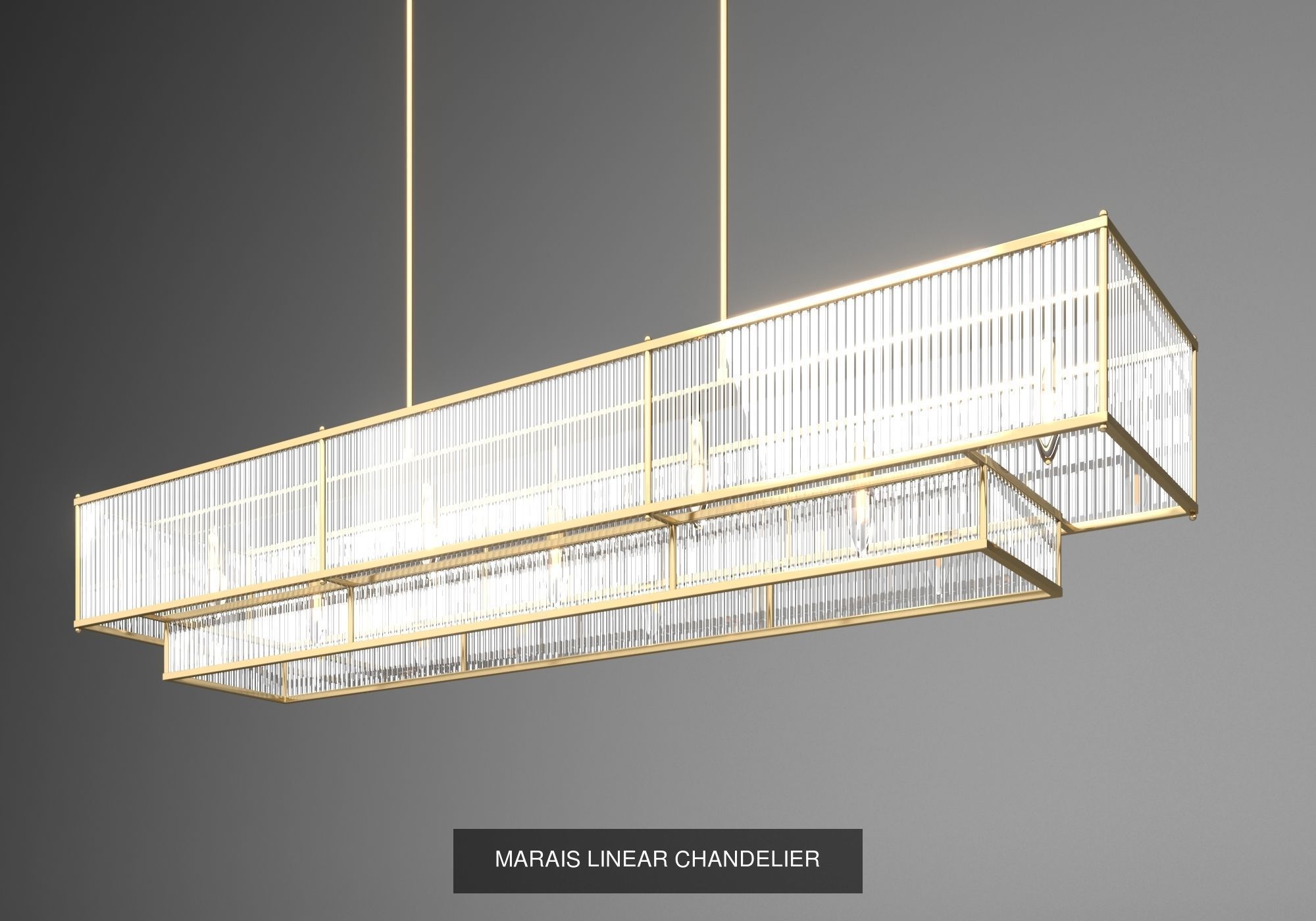 MARAIS CHANDELIER 3D Model Collection_2