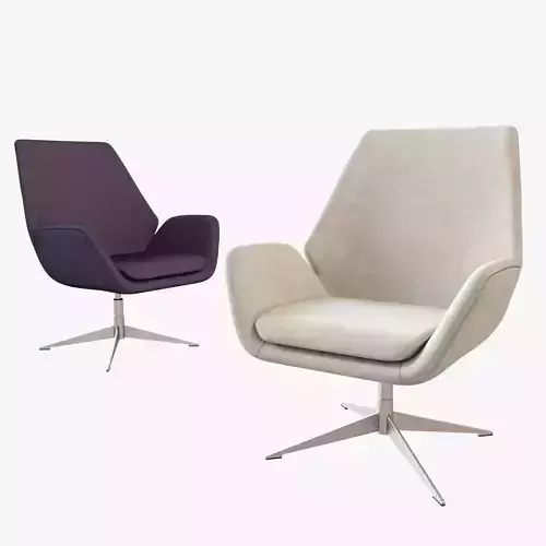 Conexus Mid Back Upholstered Lounge Chair