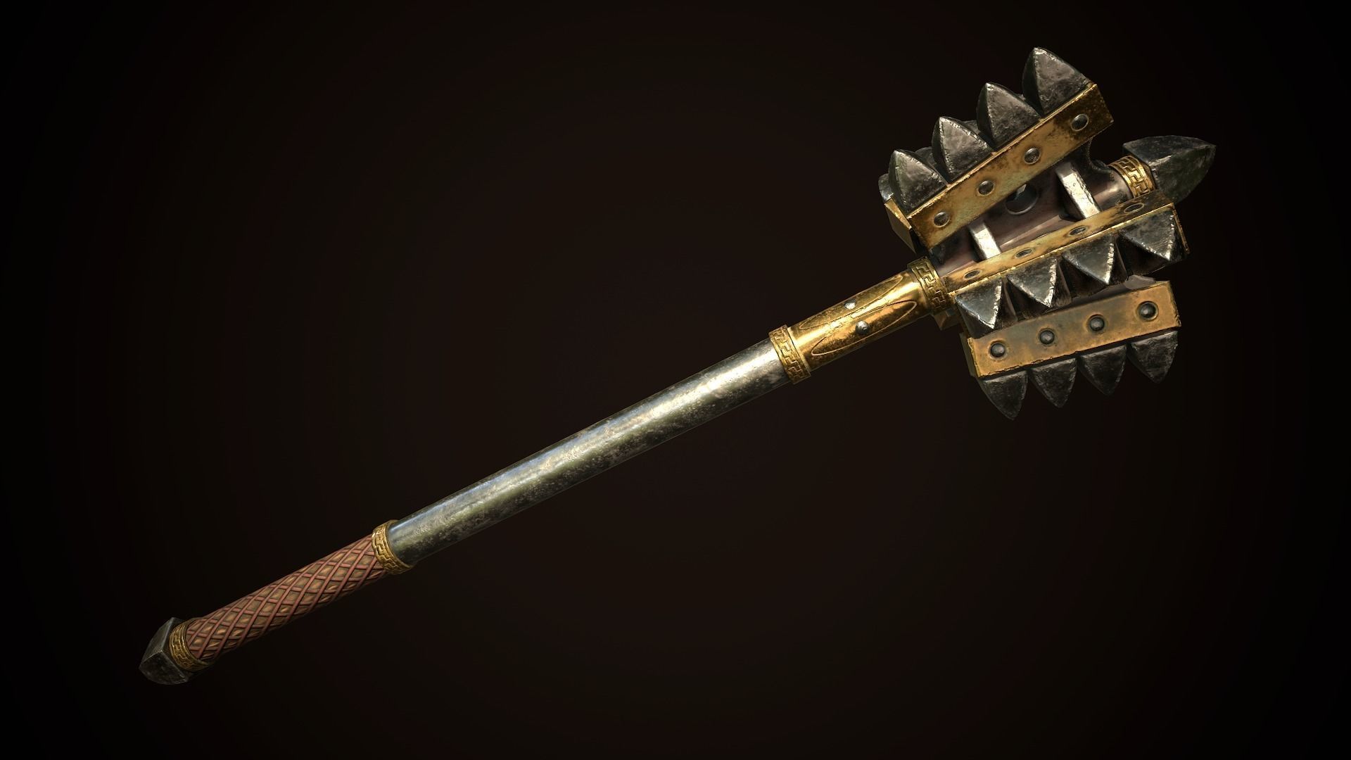 Collection of maces _24