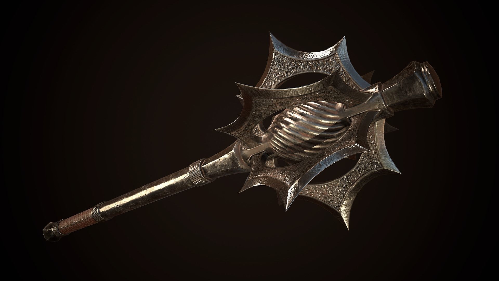 Collection of maces _18