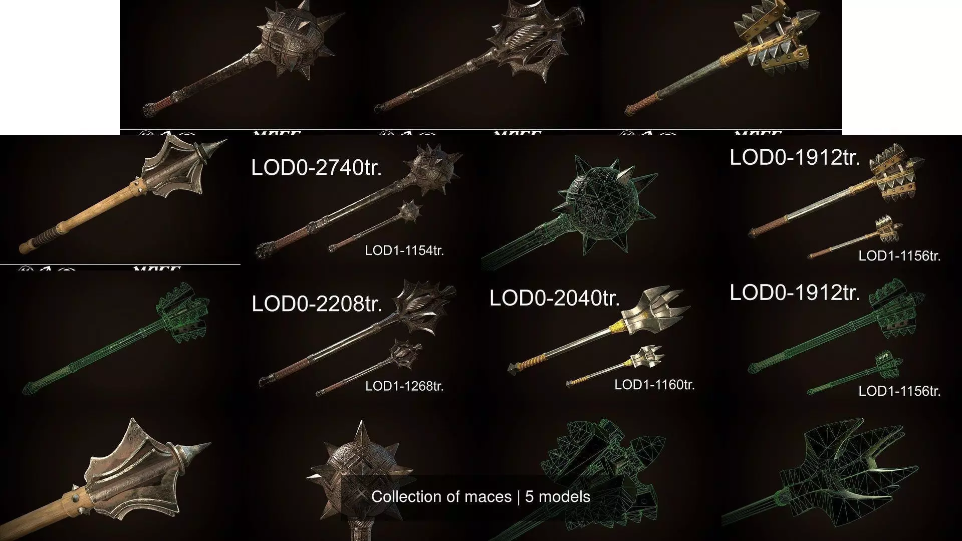 Collection of maces _6