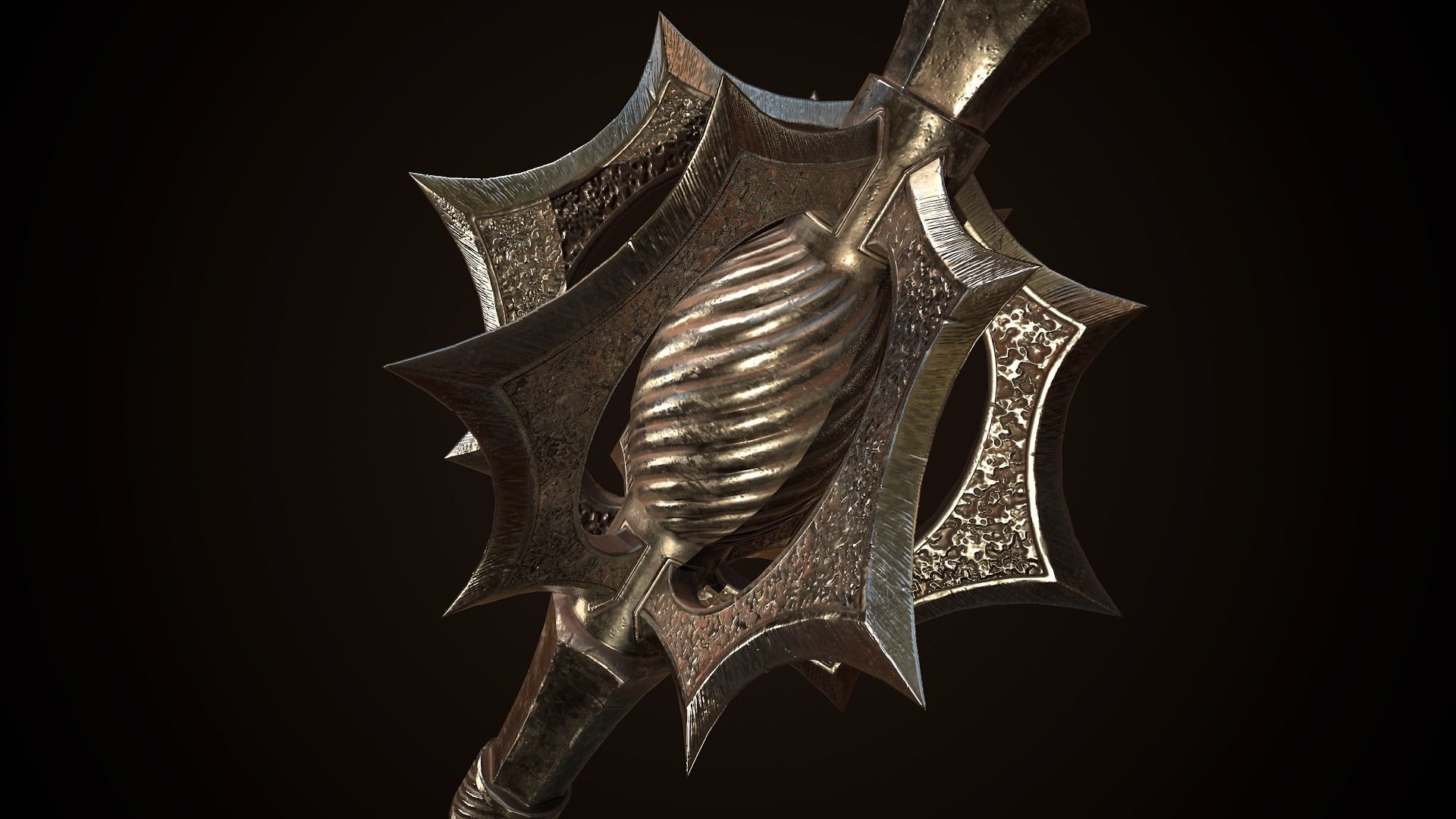 Collection of maces _19