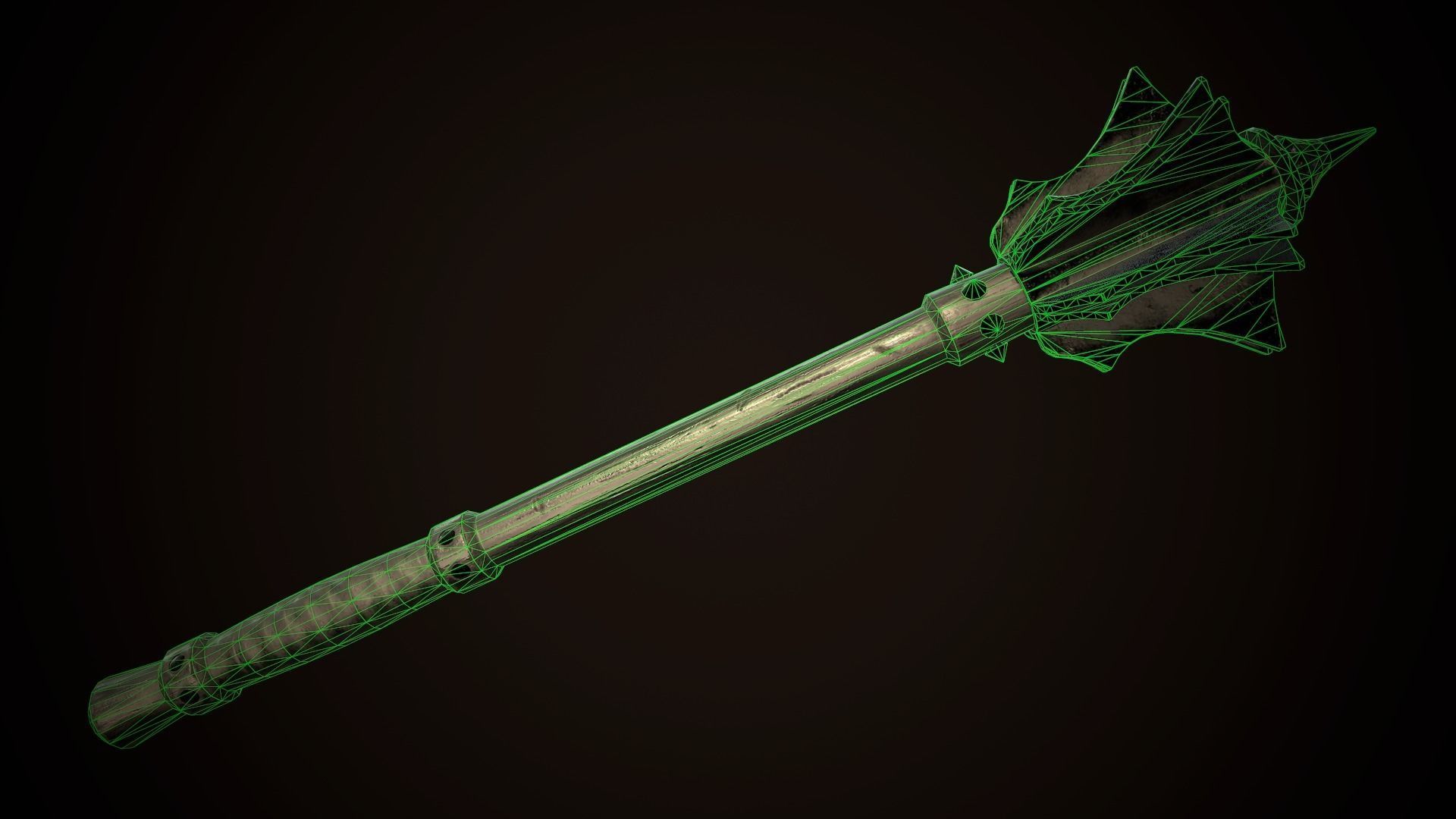 Collection of maces _38