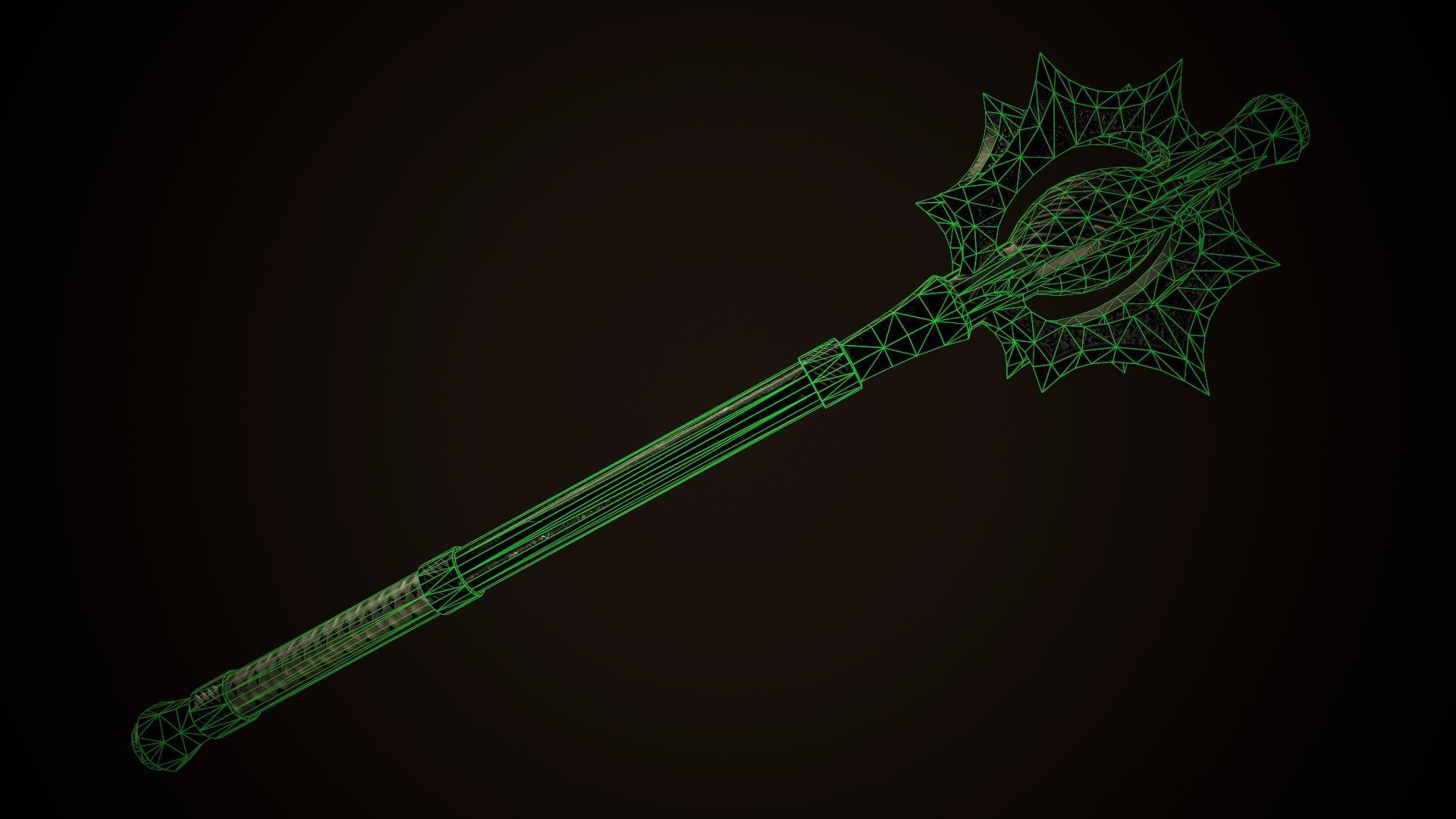 Collection of maces _21