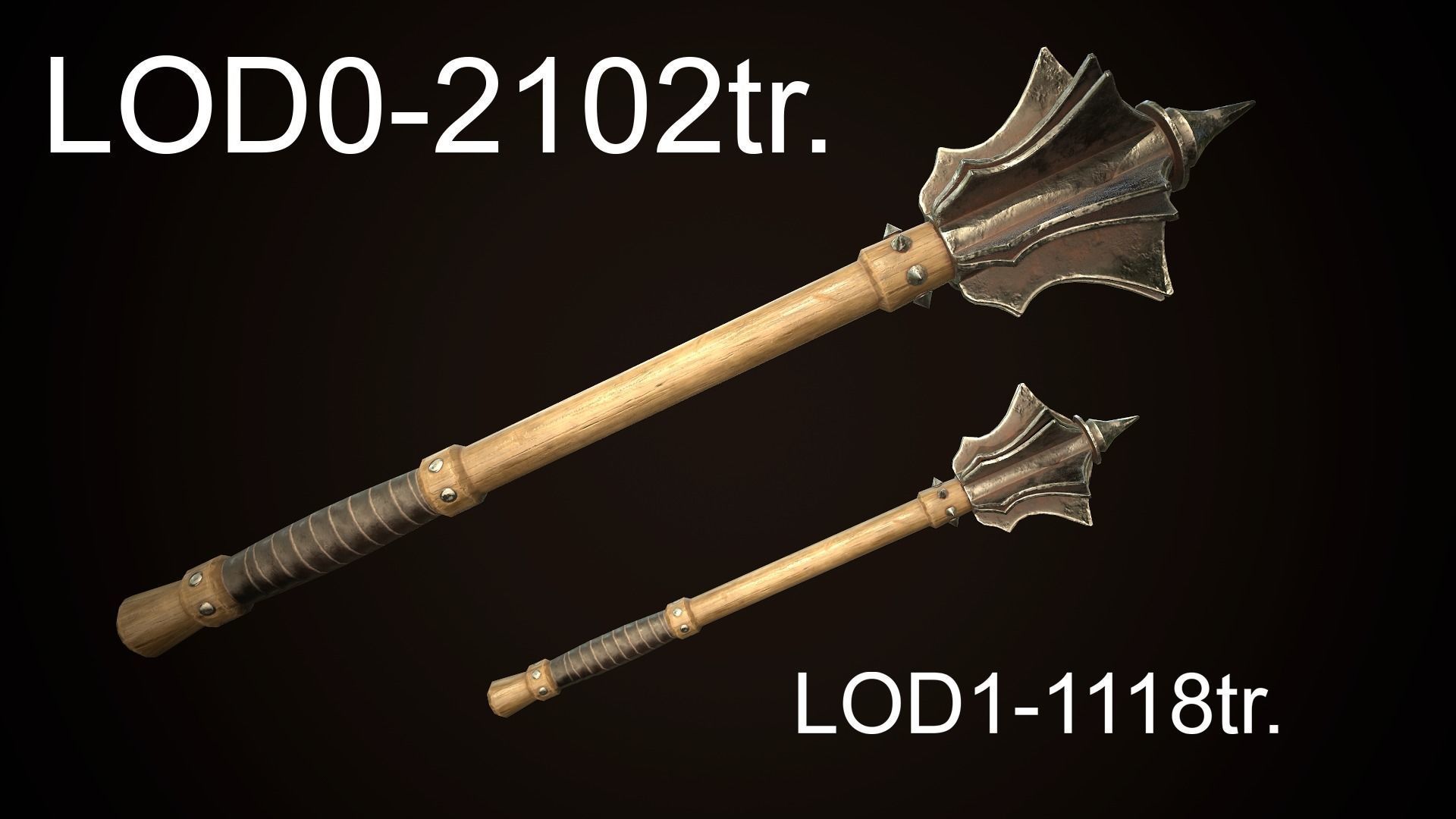 Collection of maces _32