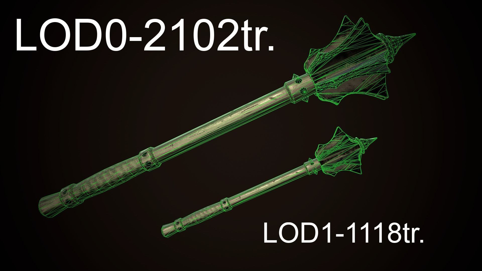 Collection of maces _37