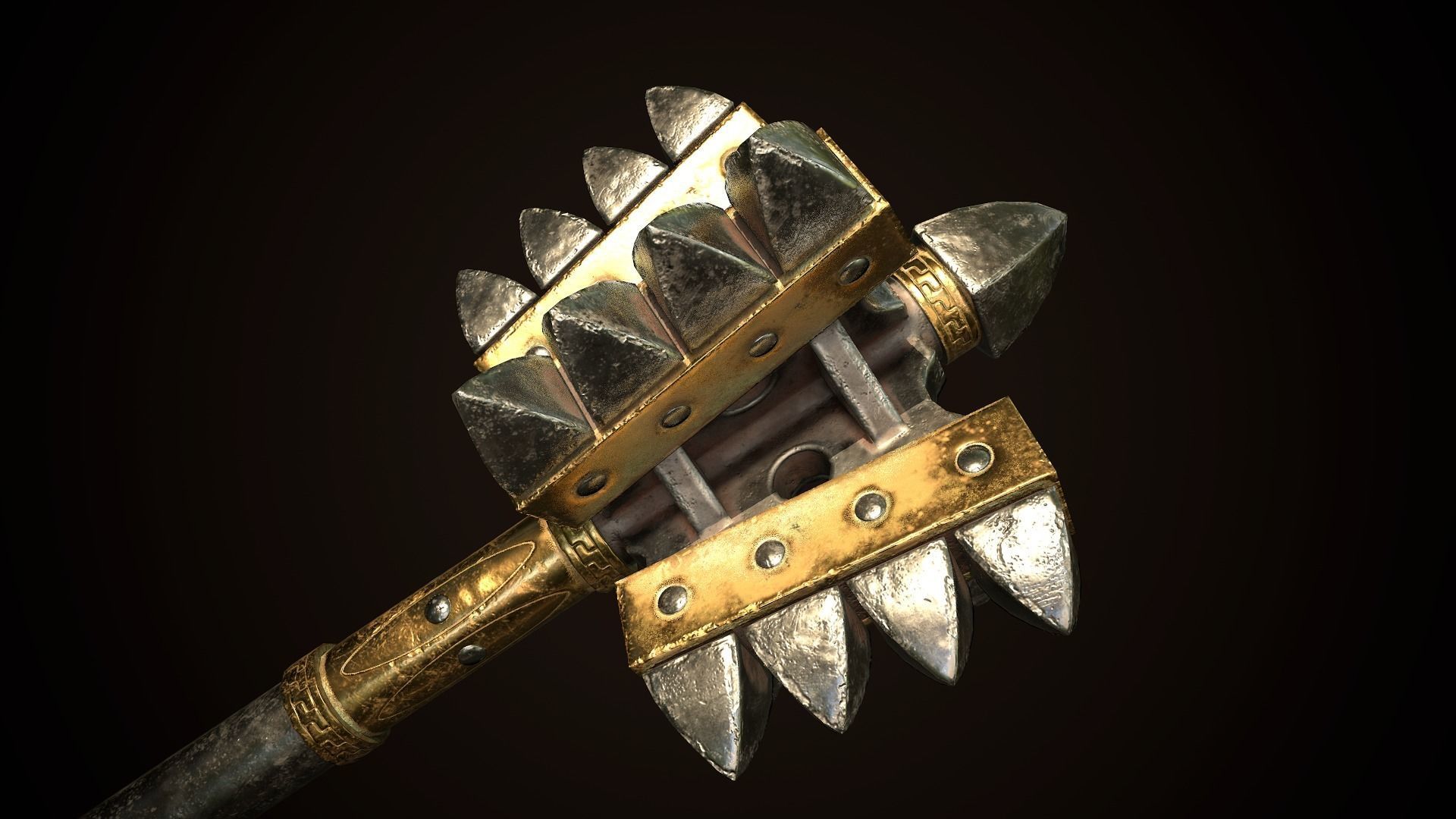 Collection of maces _27