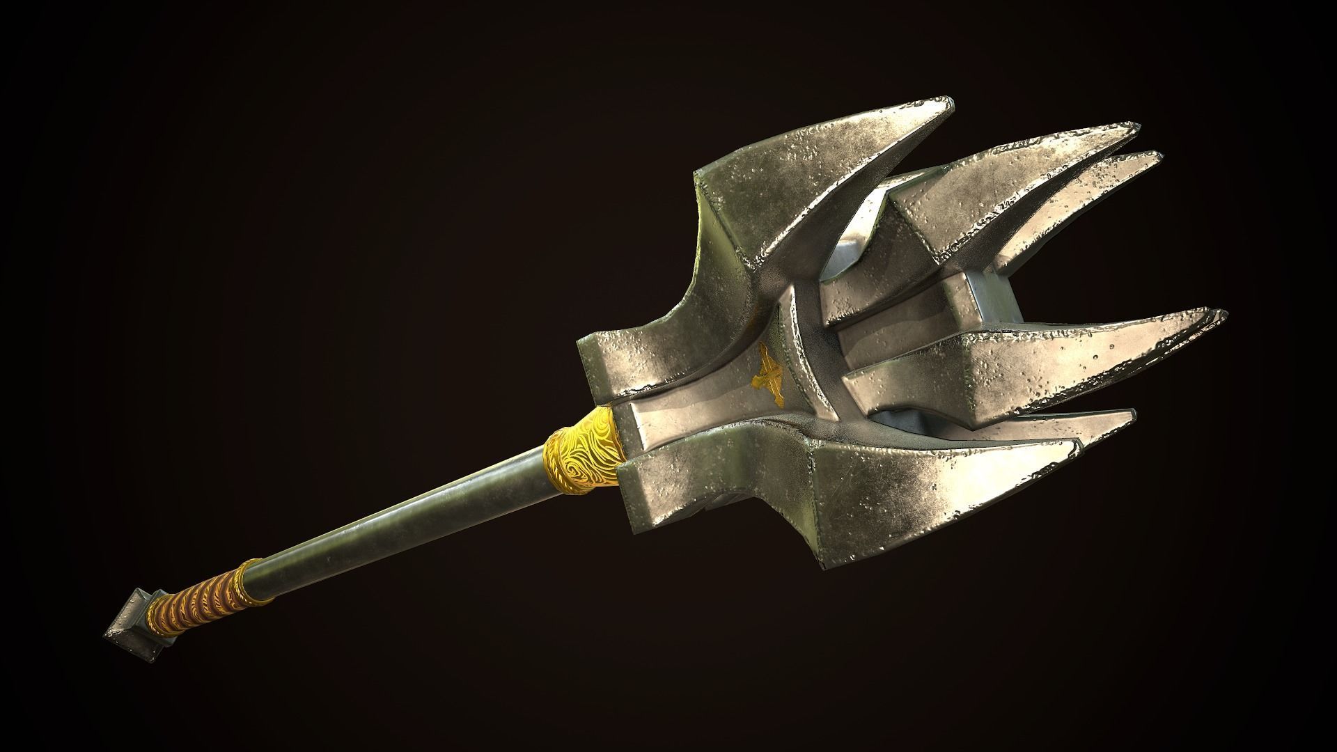 Collection of maces _49