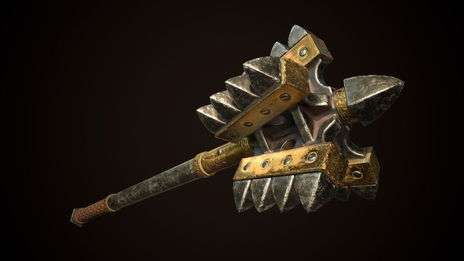 Collection of maces _26