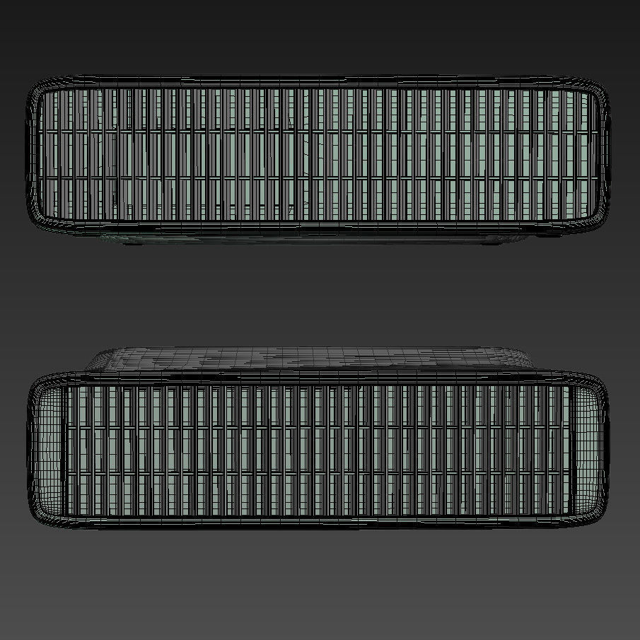 Microsoft Xbox 360 Slim 3D model_10