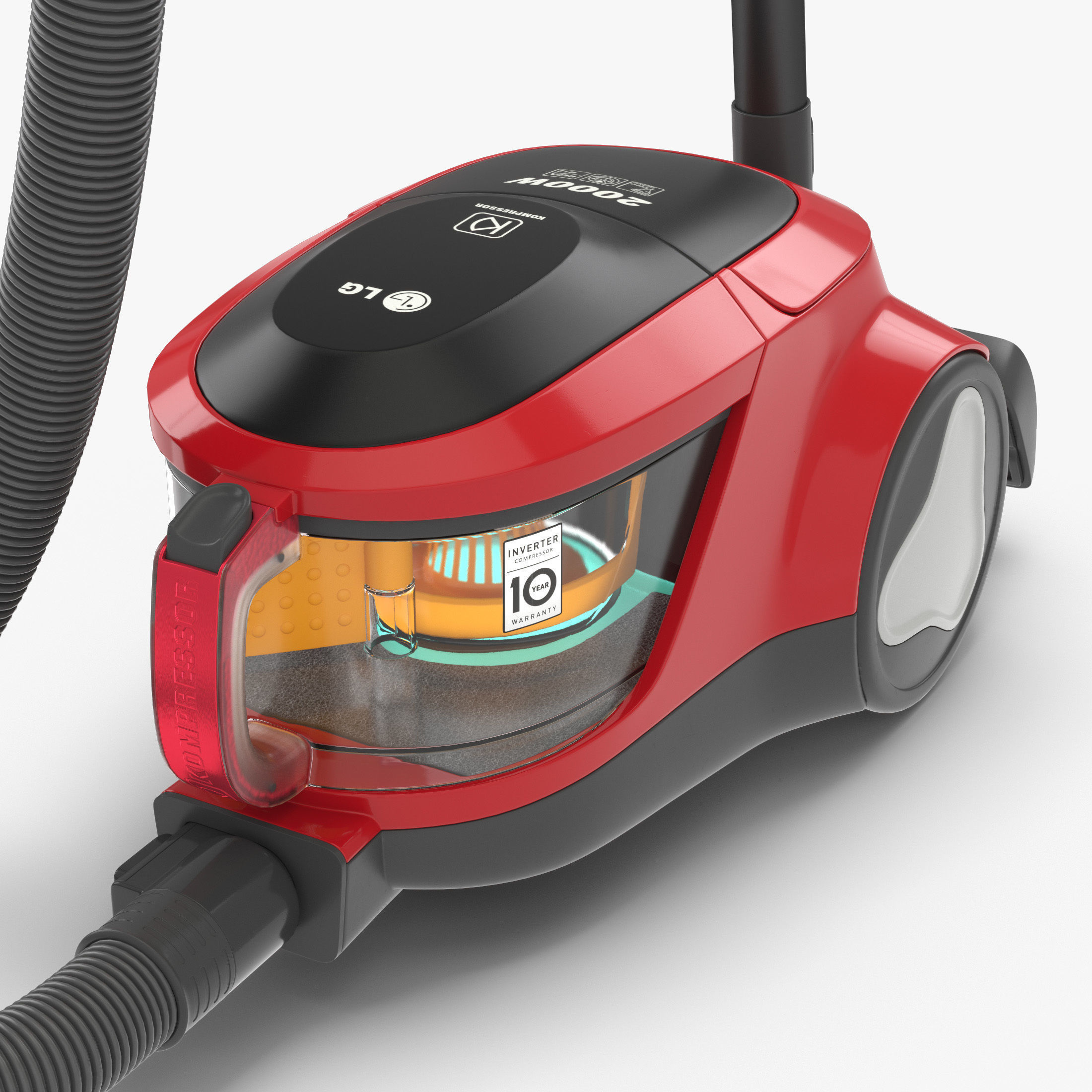 Vacuum Cleaner 3D model_1
