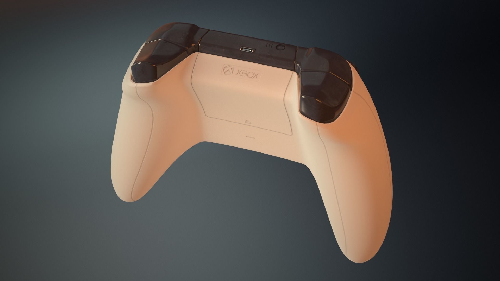 Xbox One S Controller Low-poly 3D model_16