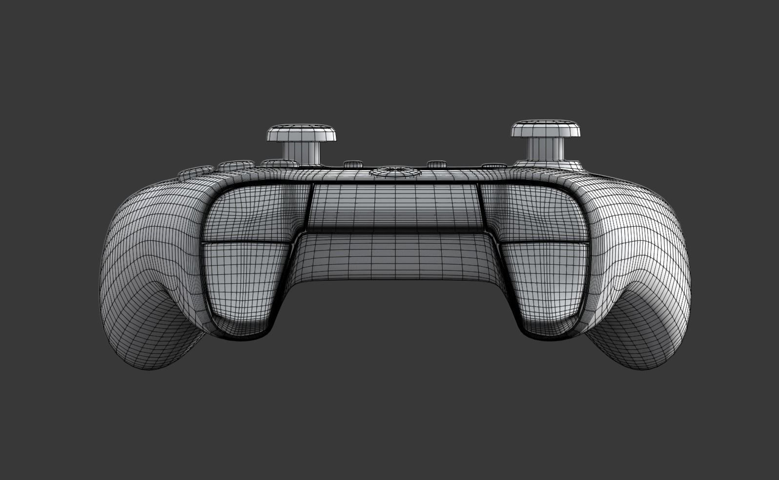 Xbox One S Controller Low-poly 3D model_2