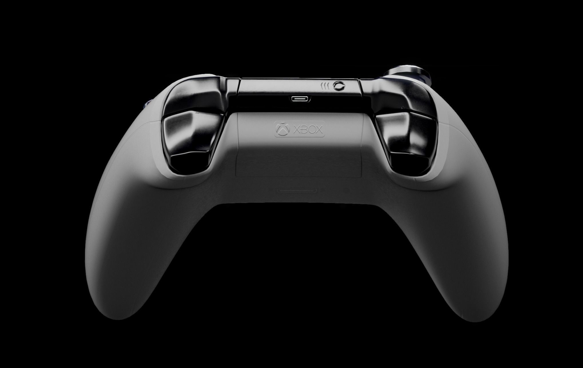Xbox One S Controller Low-poly 3D model_12