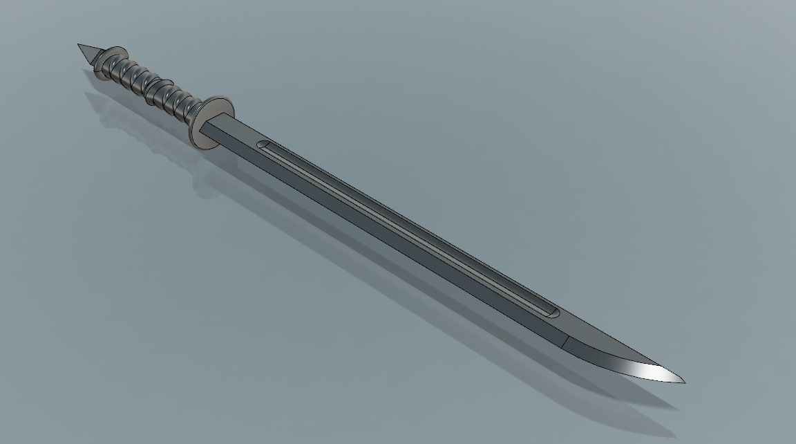 Tachibana screw 3D print model_4