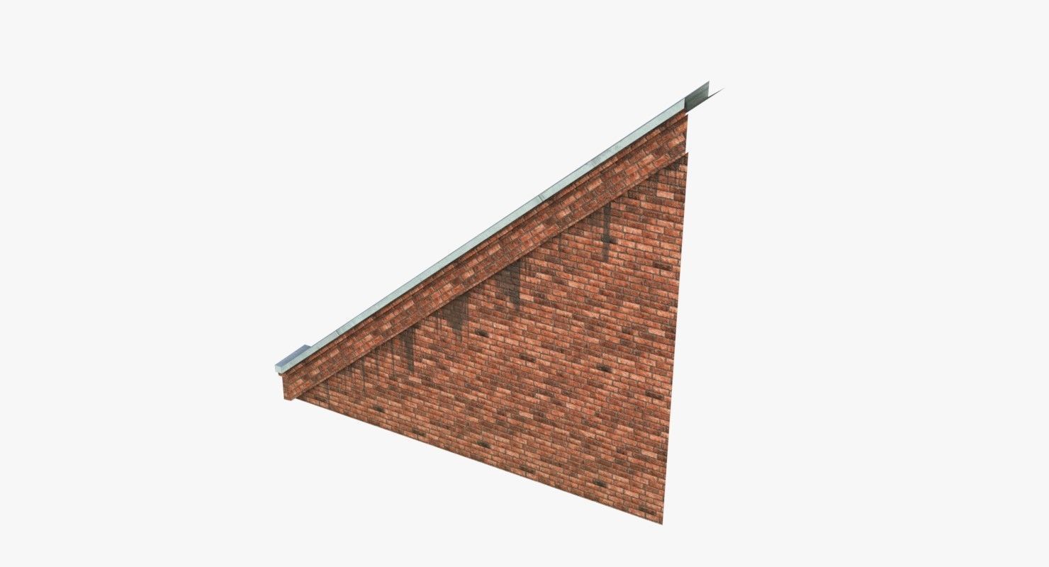 Modular Old Industrial Building Asset Low-poly 3D model_84