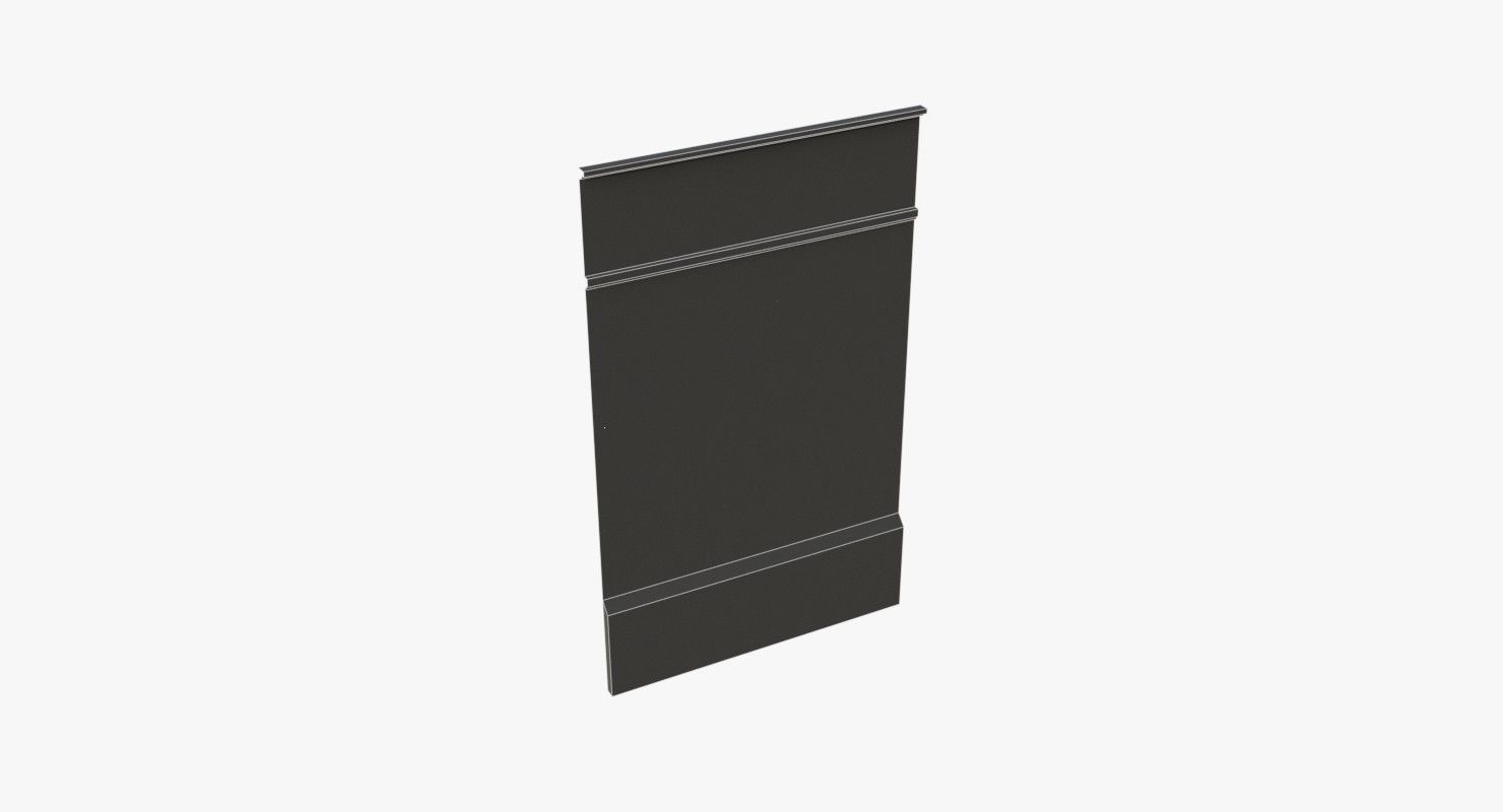 Modular Old Industrial Building Asset Low-poly 3D model_33