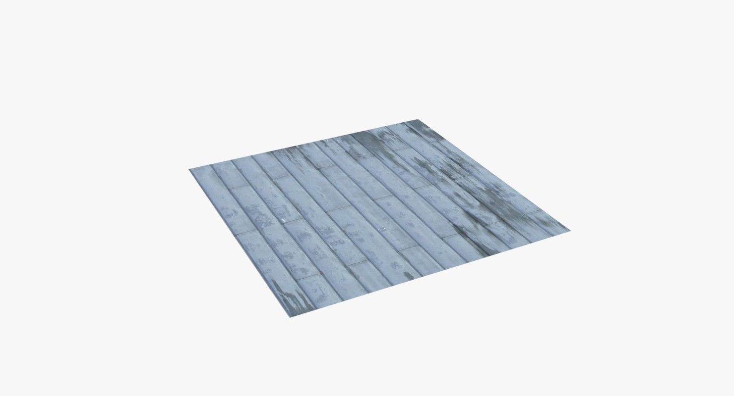 Modular Old Industrial Building Asset Low-poly 3D model_24