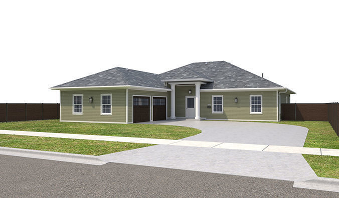 House-128 3D model 3
