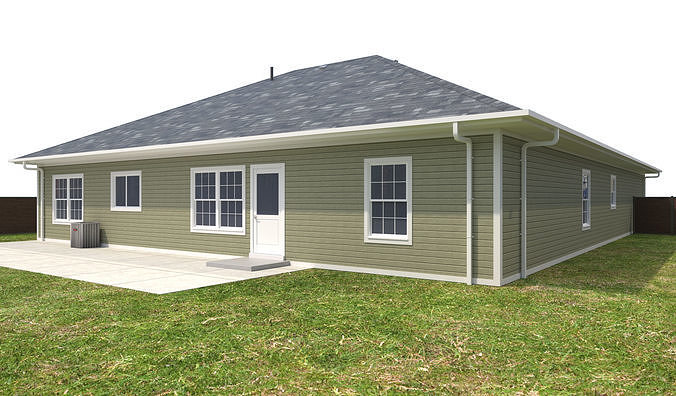 House-128 3D model 6