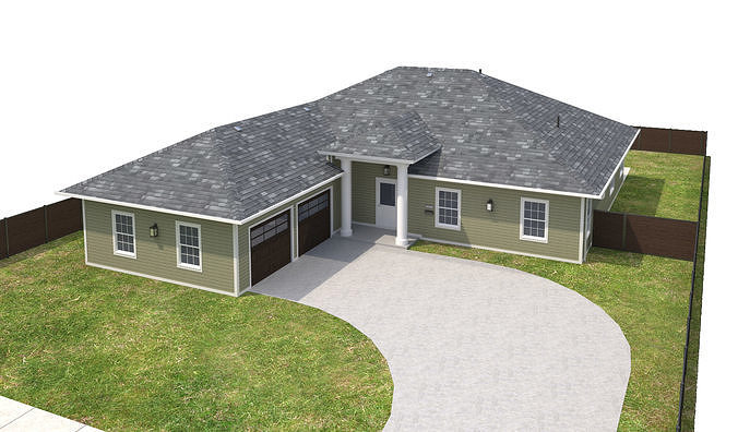 House-128 3D model 7