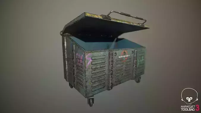 futuristic Skip - Dumpster