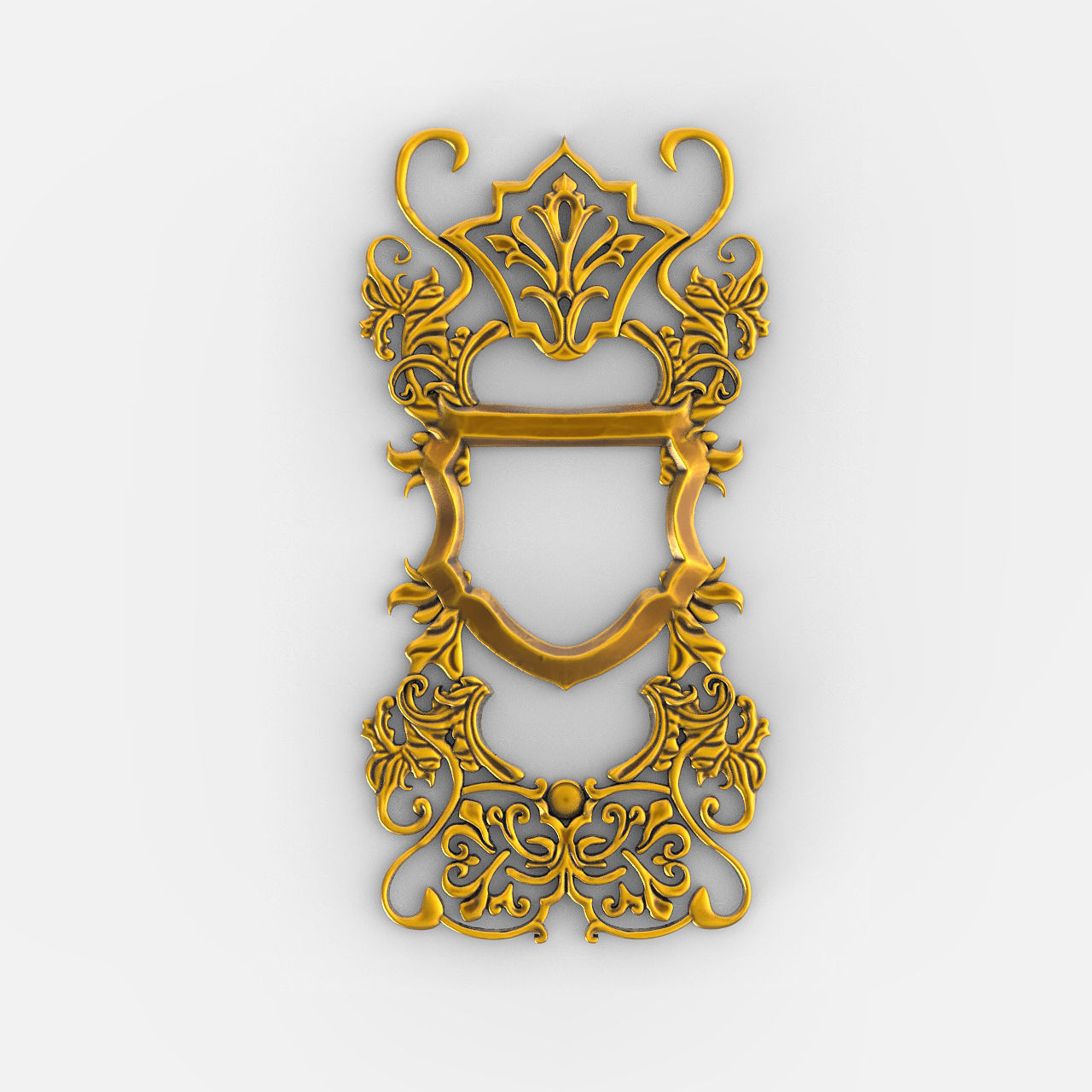 Set Heraldry Pattern 1 3D print model_1