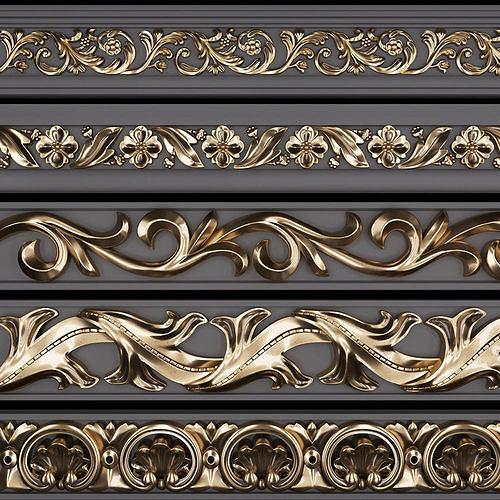Trim Ornament 02 3D model