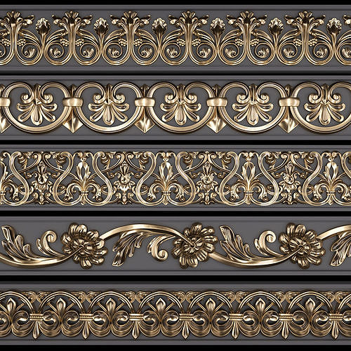 Trim Ornament 03 3D model